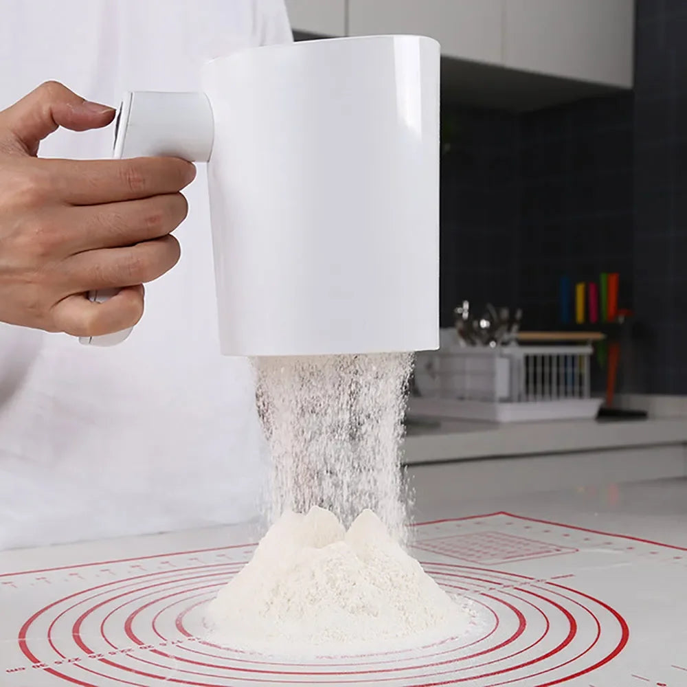 Hand-Held Electric Powder Sieve Stainless Steel Inner Core