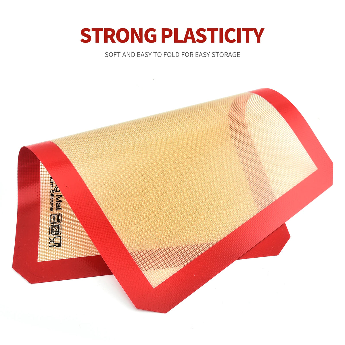 1pcs Silicone Baking Mat Rolling Kneading Oven Mat