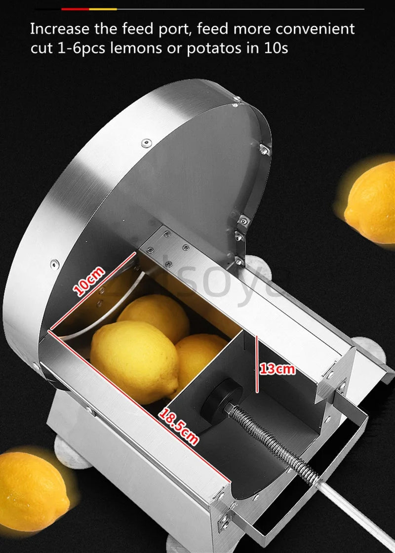 Lemon Slicer Potato Slicer Commercial Multi-Functional Slicing