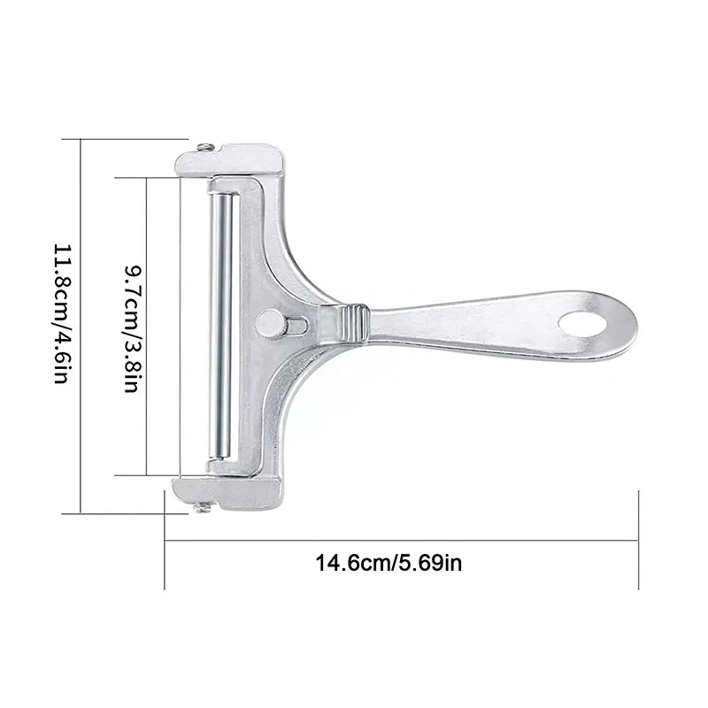 Adjustable Cheese Slicer Scraper - Multi-Purpose Butter &