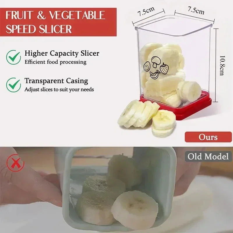 Strawberry Slicer - Fruit Slicer Container - Pro