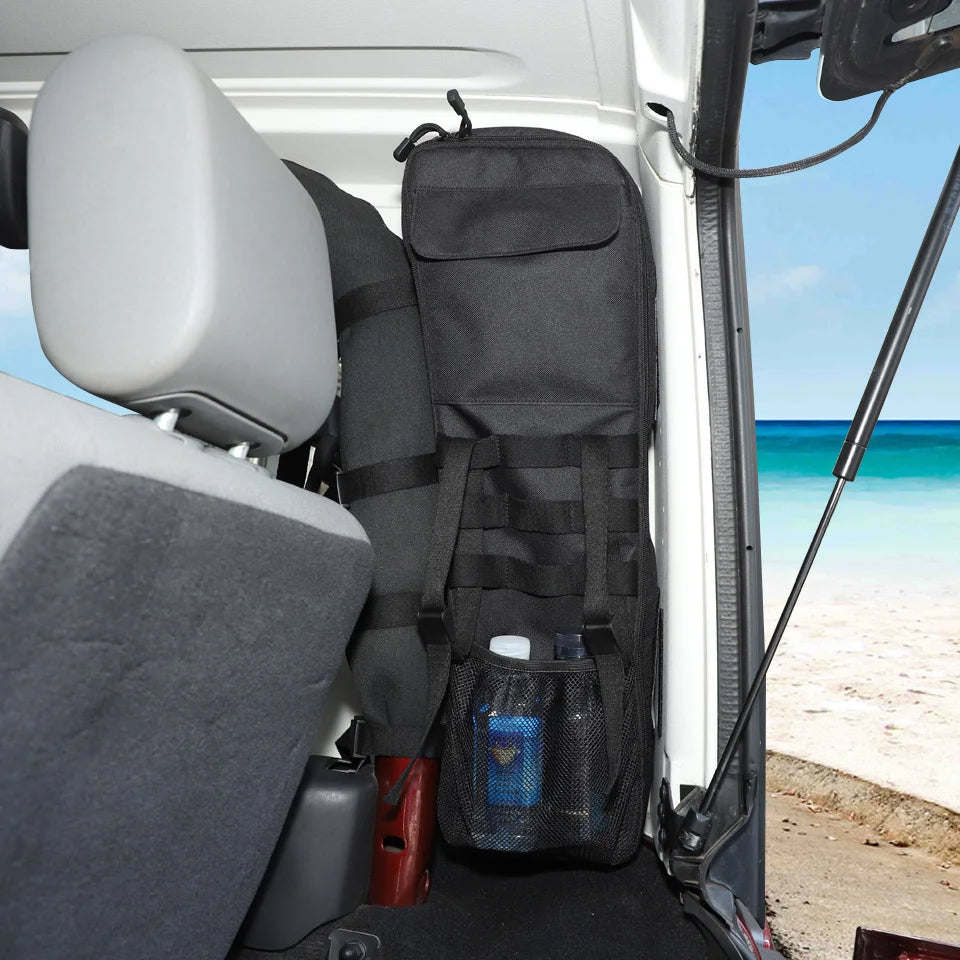 Tesin Car Trunk Door Roll Bar Anti-Roll Storage