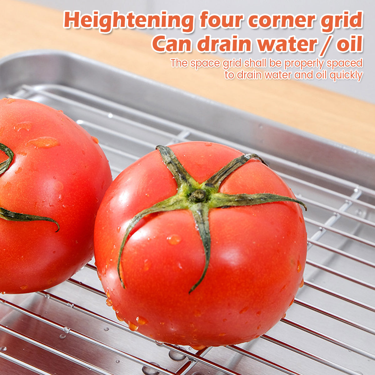 316 Stainless Steel Barbecue Tray Flat Chassis Multi