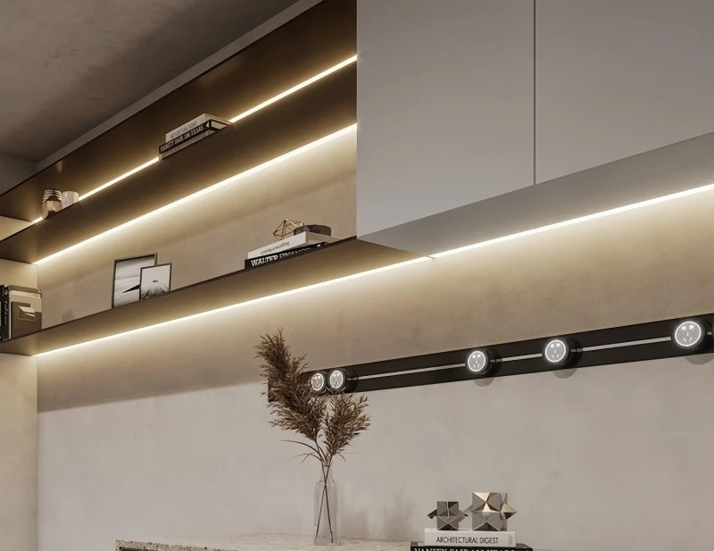 Recessed Splint Led Cabinet Shelf Lamp Aluminum Profile