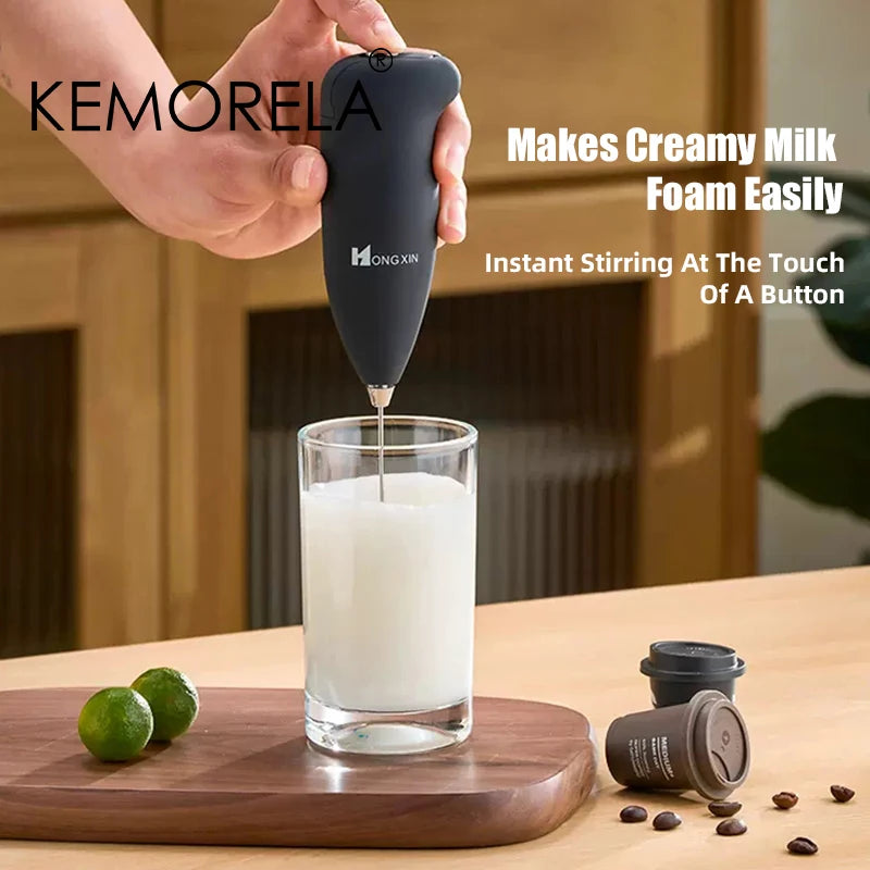 Mini Electric Milk Foamer Blender Wireless Coffee Whisk
