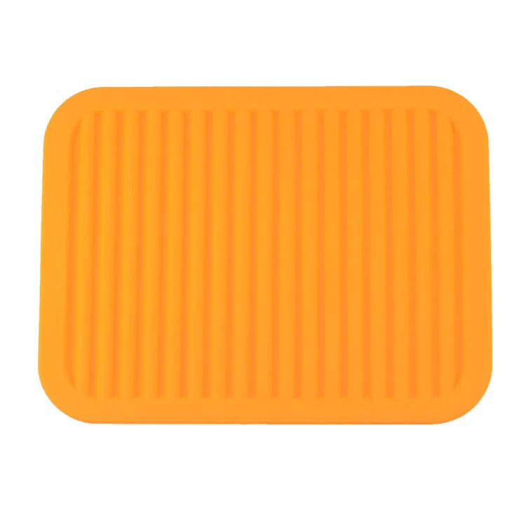 1pc Silicone Dish Drying Mat Silicone Trivets Pots