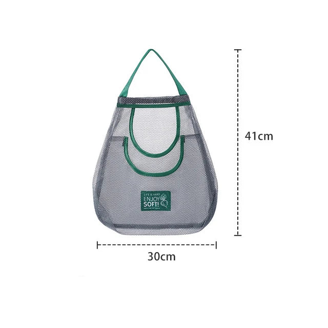 Reusable Storage Bags Hanging Mesh Bag Fruit Vegetable