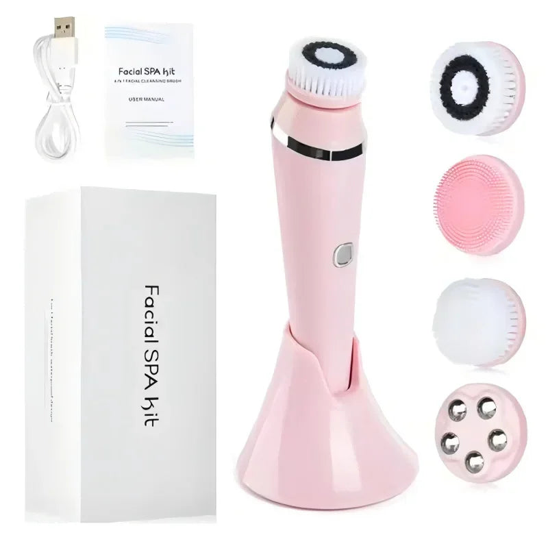 In Electric Facial Cleansing Brush Waterproof Ipx7 Face