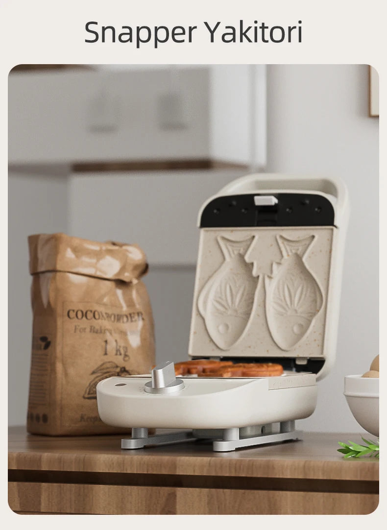 600w Electric Sandwich Maker Waffle Maker Multi-Baker Breakfast