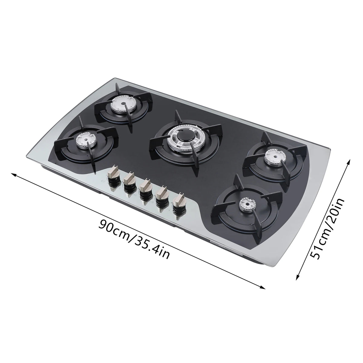 Lpg/Ng Gas Cooktop Gas Cooker Burners Built-In Gas
