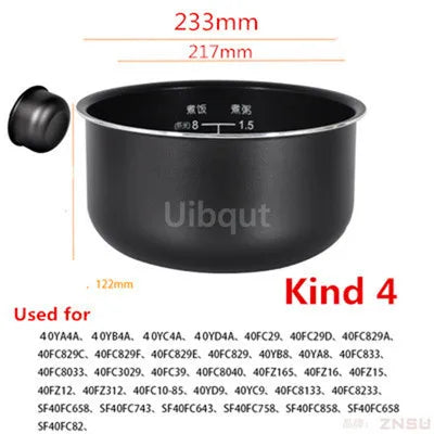 Rice Cooker Liner Supor Pressure Lnner Pot Rice