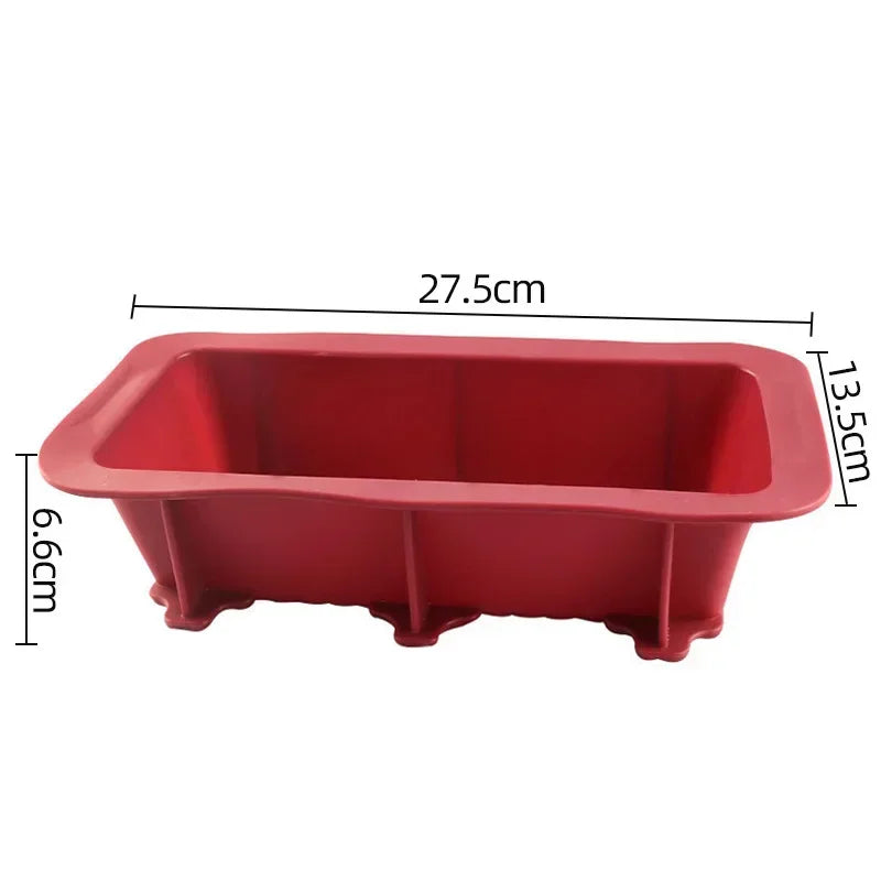 Silicone Baking Molds Nonstick Rectangle Cake Pans Mini