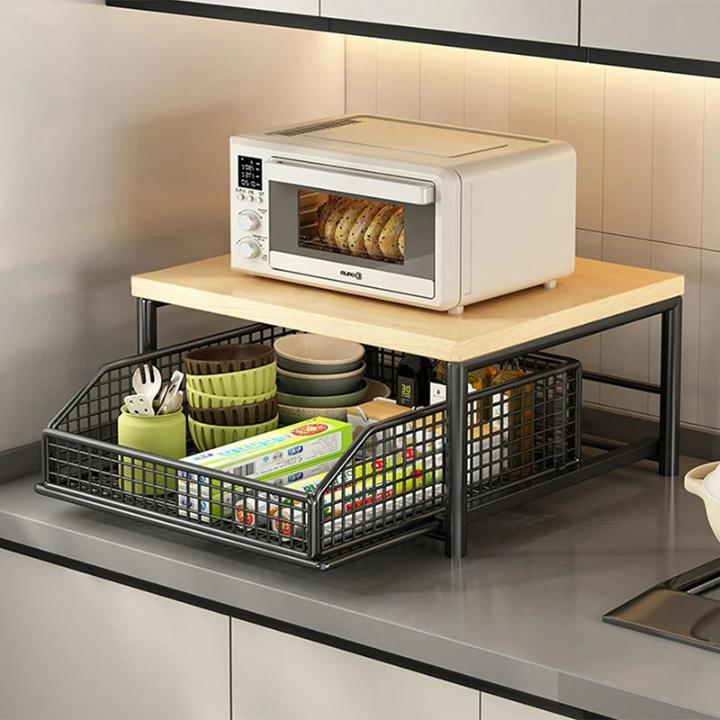 Countertop Organizer Multi-Use Shelf Microwave Spices Coffee