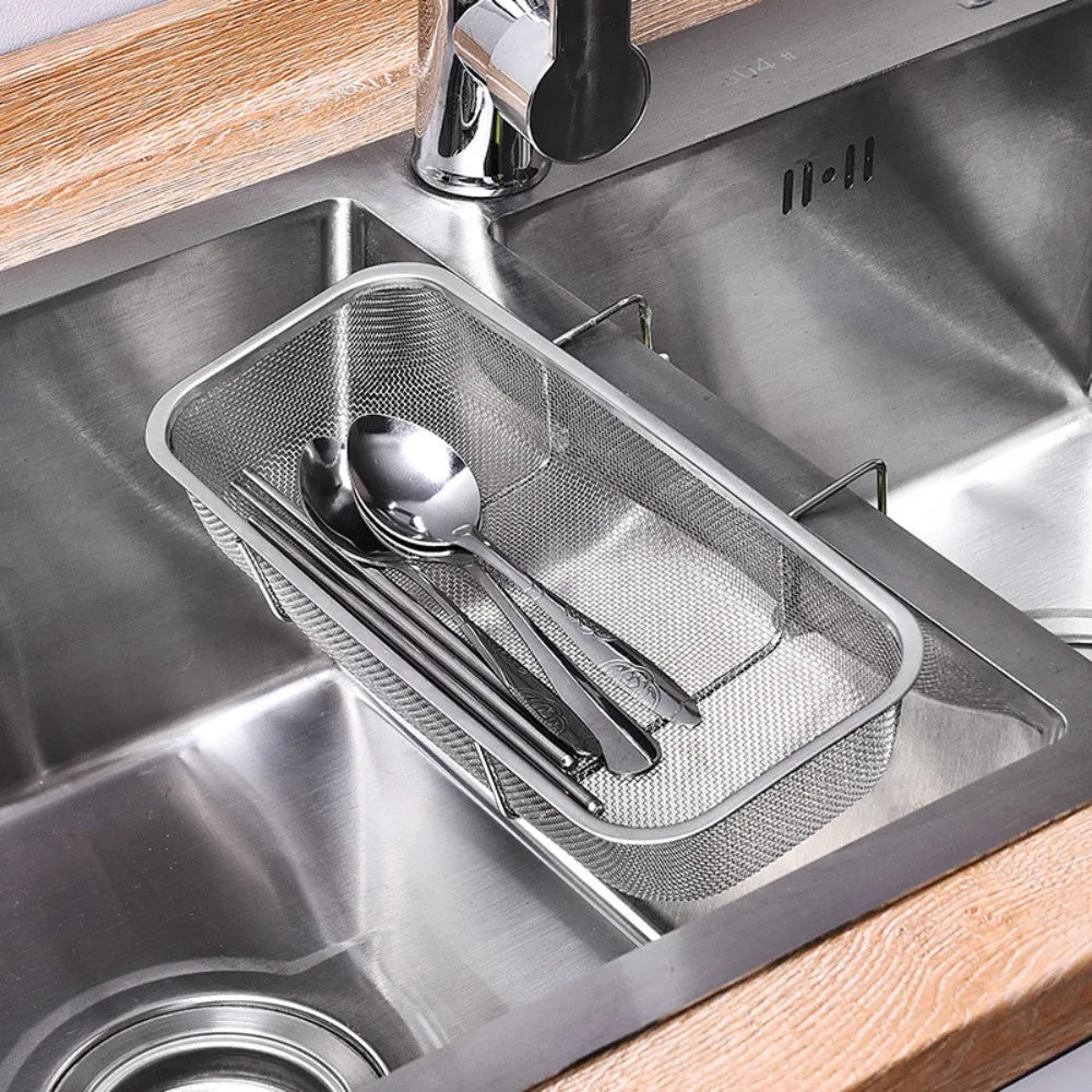Helper Sink Drain Basket Hanging Type Storage Drying