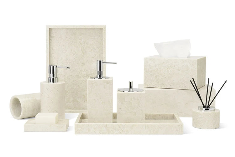 Crema Nuova Natural Marble Bathroom Elegent Soap Dish