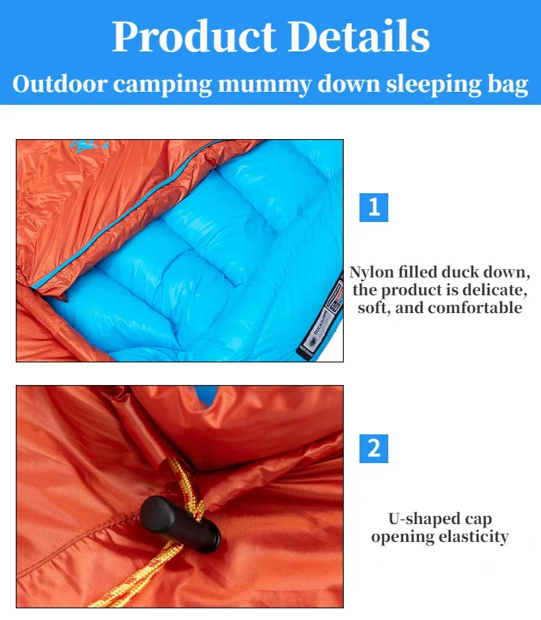 Jungle King 24sd03 Outdoor Camping Down Sleeping Bag