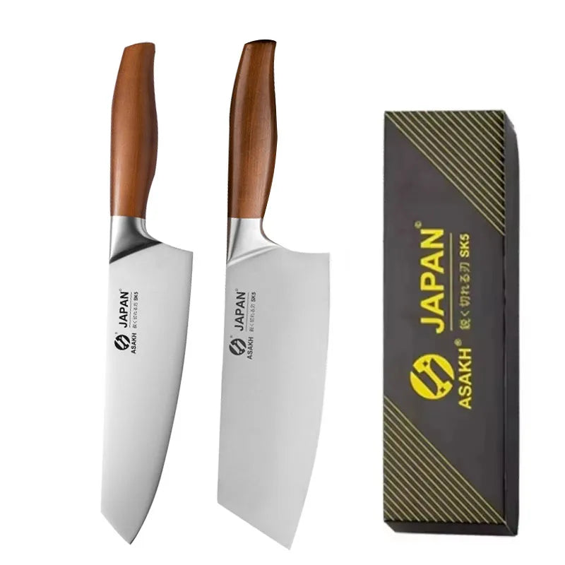 Professional Japanese Knives Santoku Knife Stainless Steel Fish
