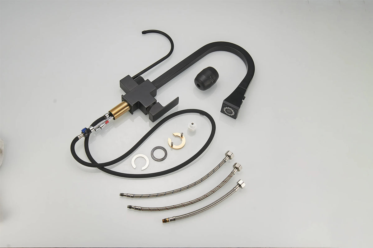 Square Touch On Filter Faucets Pull Down Cold