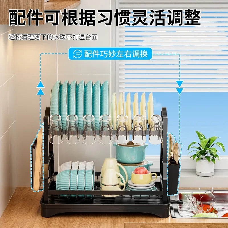 Factory Price Custom Tier Large Dish Drying Rack