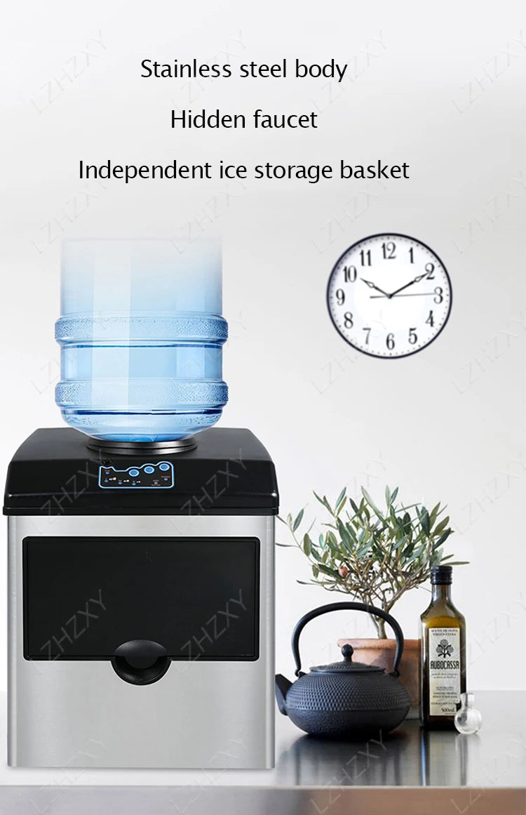 25kg Ice Maker Electric Commercial Ice Cube Maker