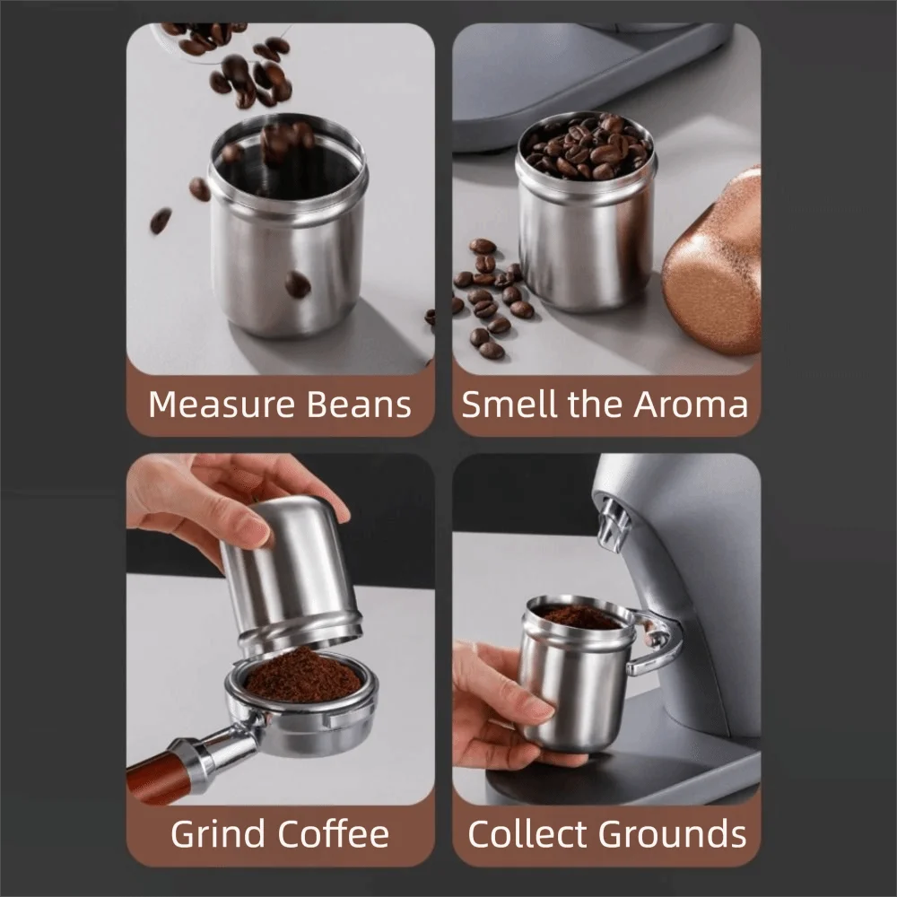 58mm Espresso Dosing Cup Wear Resistant 304 Stainless