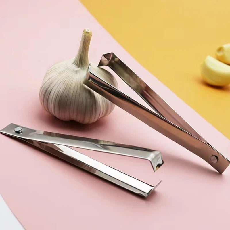 5/1pcs Garlic Peeling Stainless Steel Peeling Garlic Clips