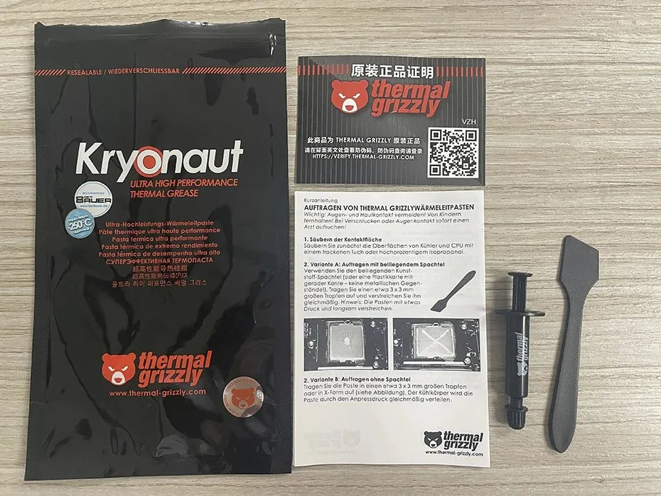 Thermal Grizzly Thermal Paste 12 5w/Mk High Performance