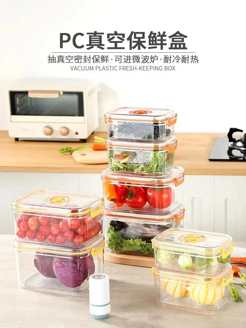 Vacuum Fresh-Keeping Box Refrigerator Sealed Canister