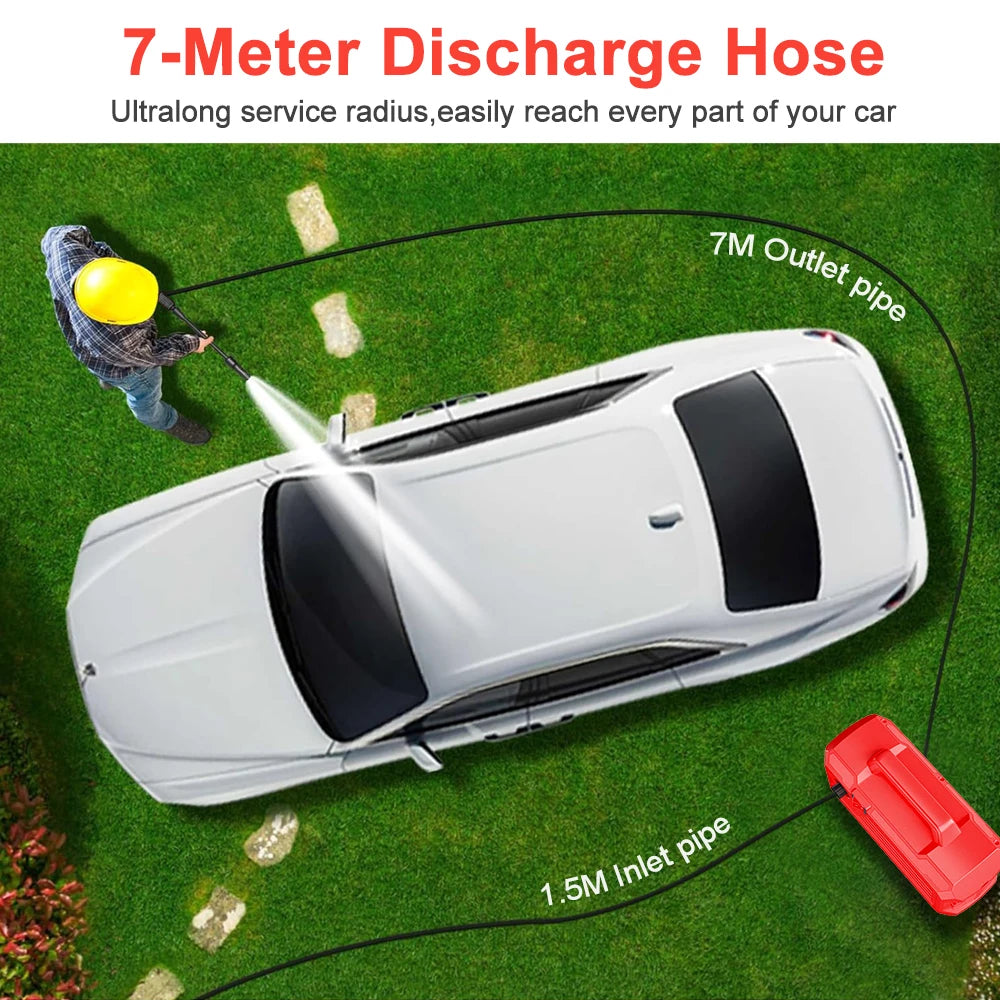 Eafc Newest 2000w Electric High Pressure Washer Powerful