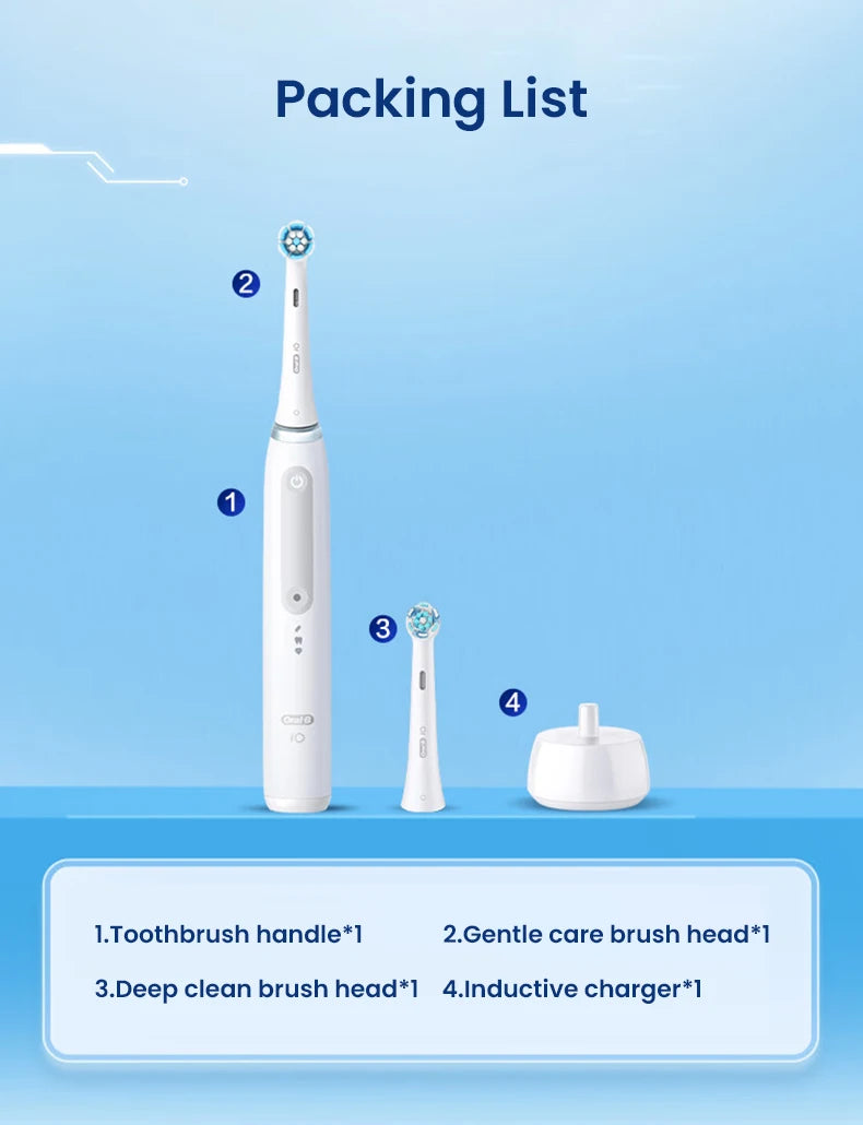 Oral Io3 Electric Toothbrush Io Series Cleaning Modes