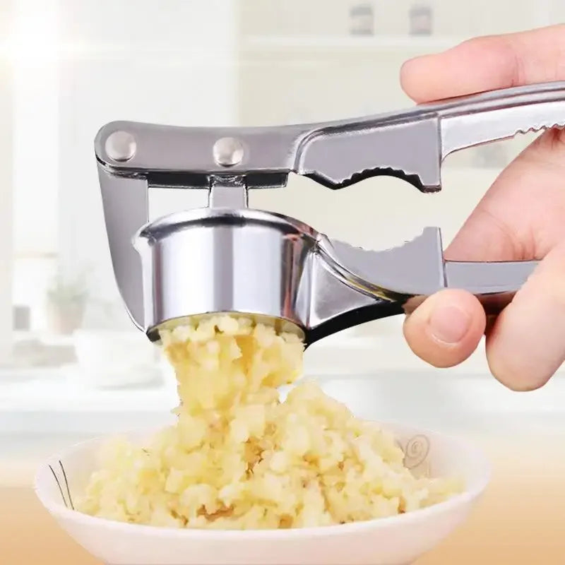Garlic Press Stainless Steel Garlic Smasher Squeezer Mincer