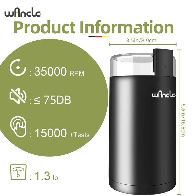 200w High-Power Coffee Grinder Coffee Bean Grinder Machine