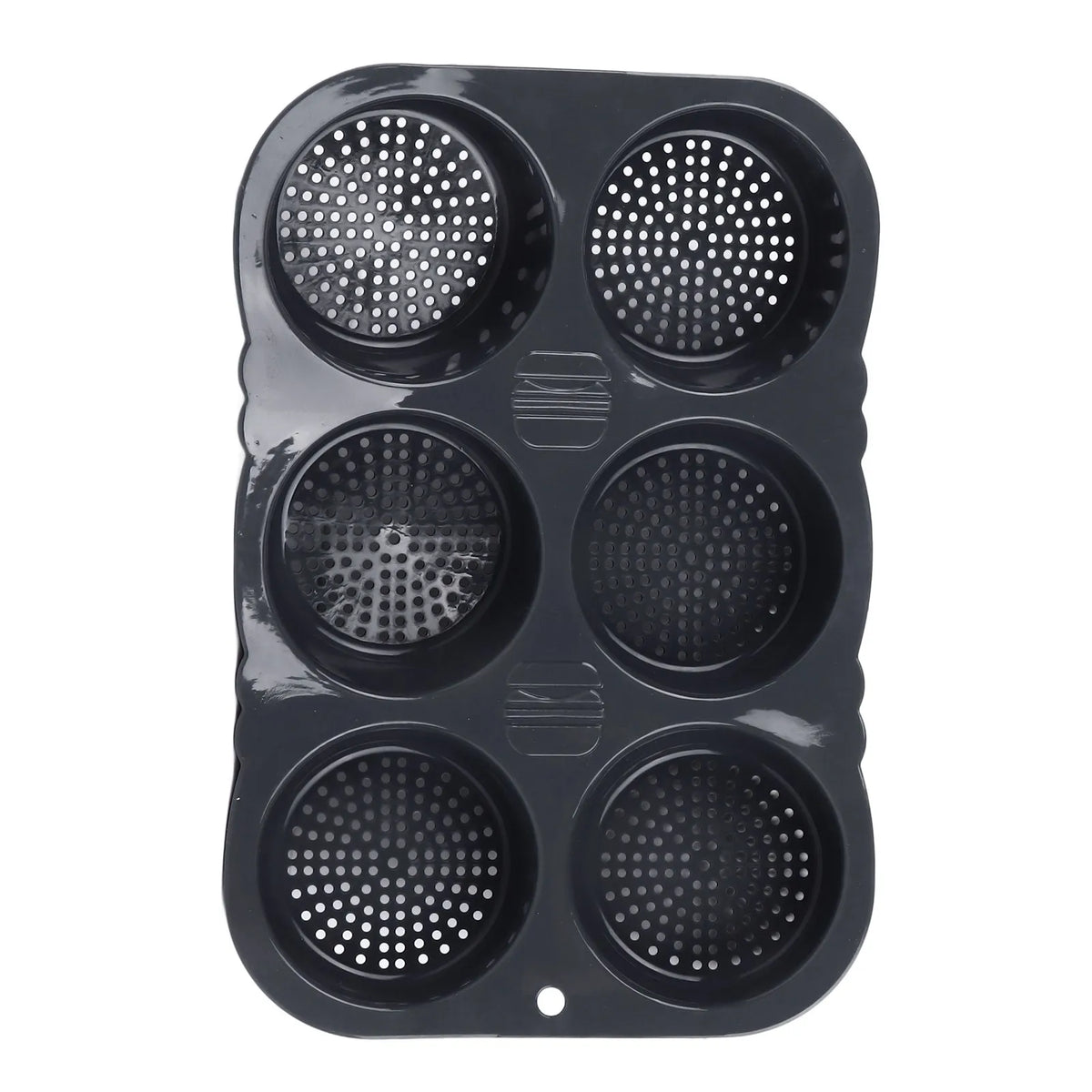 Cavity Hamburger Bun Mold Pan Foldable Reusable Bread