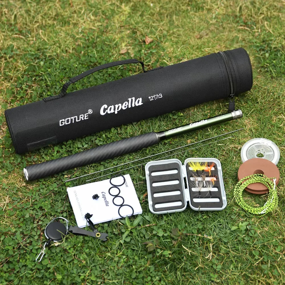 Goture 6m Tenkara Rod Spare Tip Section&Storage Bag