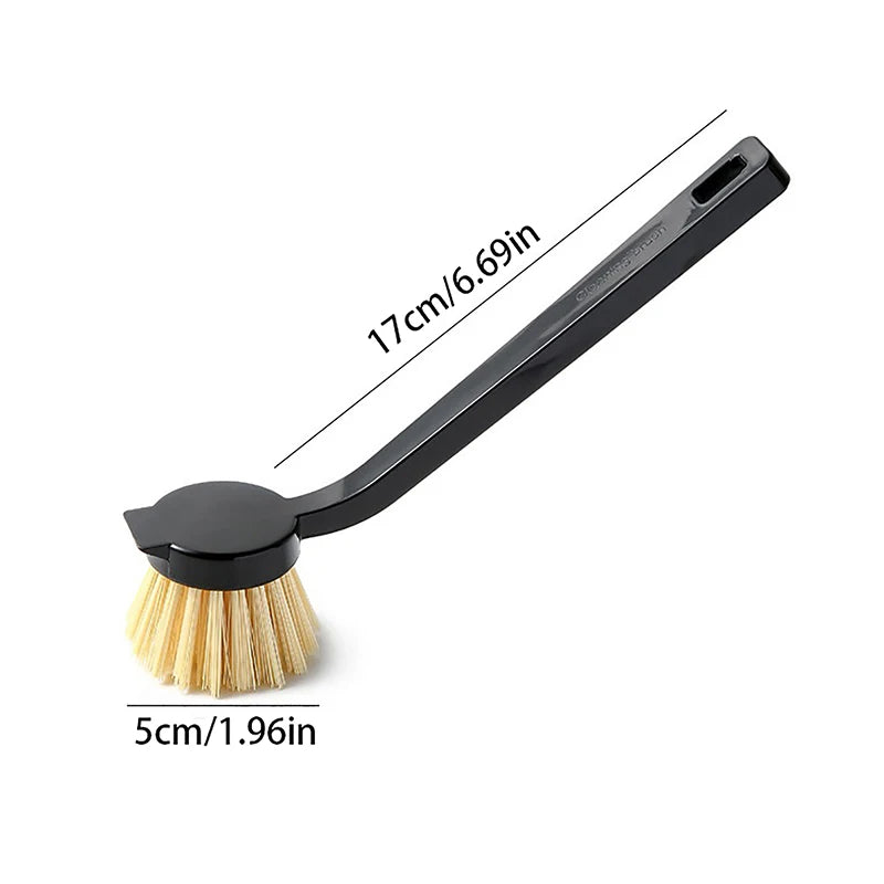 Pot Brush Dishwashing Brush Oil Long Handle Pots
