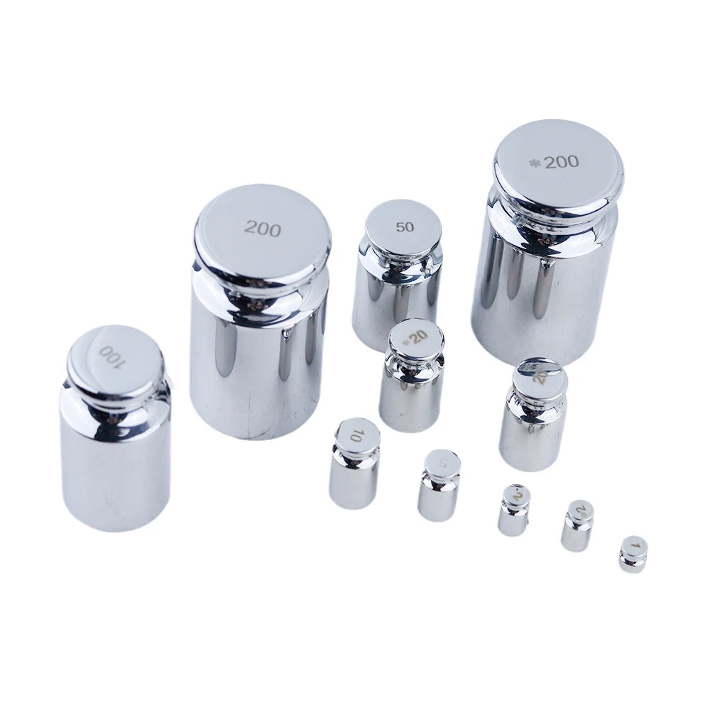 F1 Grade 24pcs 1mg-500g 304 Stainless Steel Digital