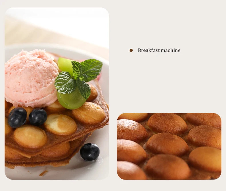 600w Electric Sandwich Maker Waffle Maker Multi-Baker Breakfast