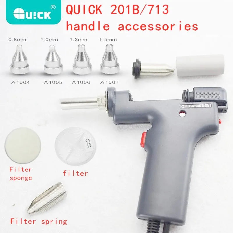 Quick201b Electric Suction Gun 201b Heater Assembly Filter