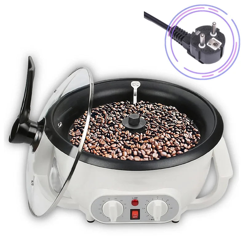 Electric Coffee Bean Roaster Temperature Control Peanut Beans