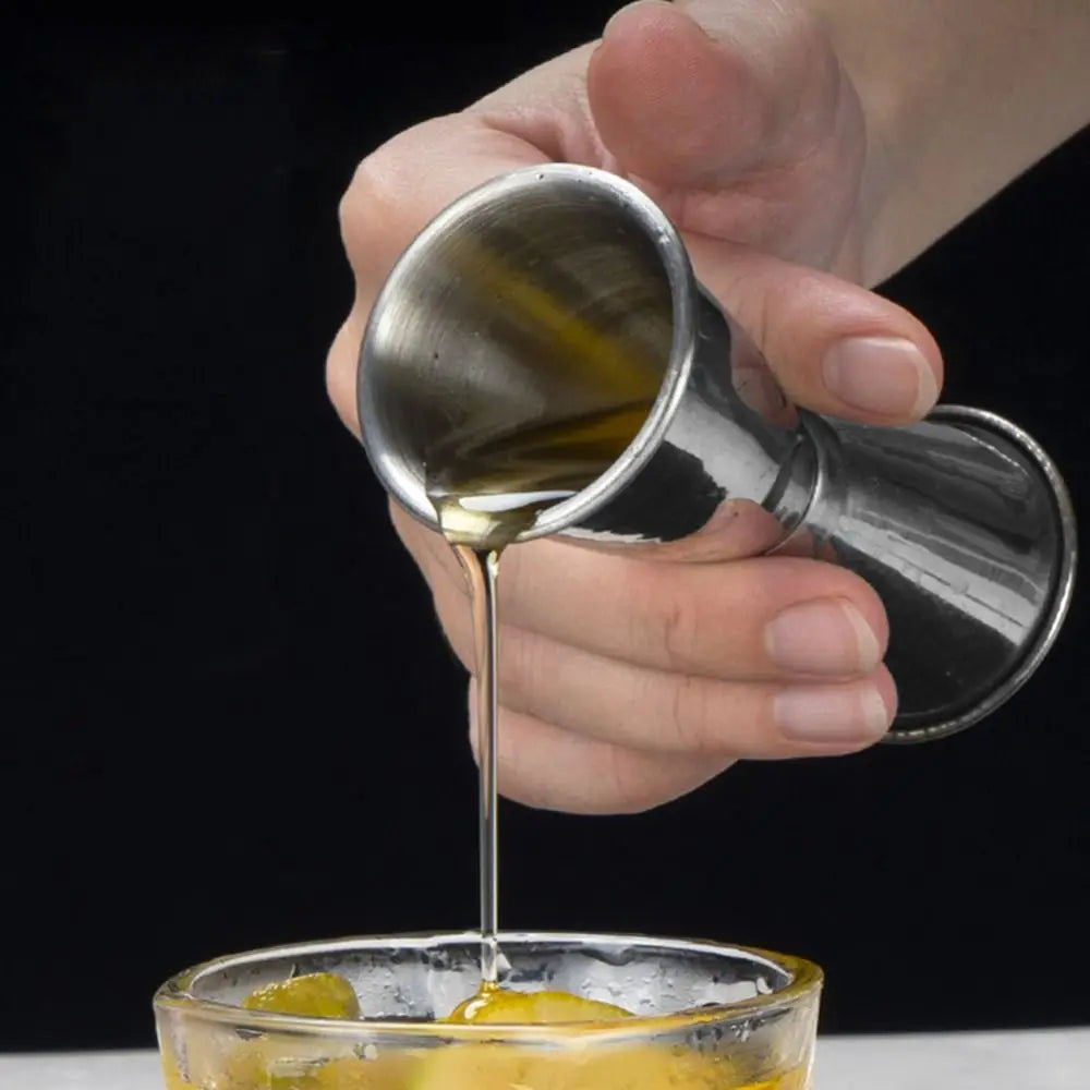 Dual Shot Stainless Steel Measuring Cups 15/30 25/50