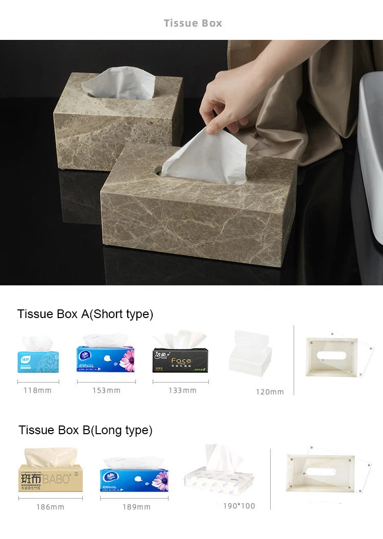 Emperador Light Natural Marble Bathroom Soap Dish Soap