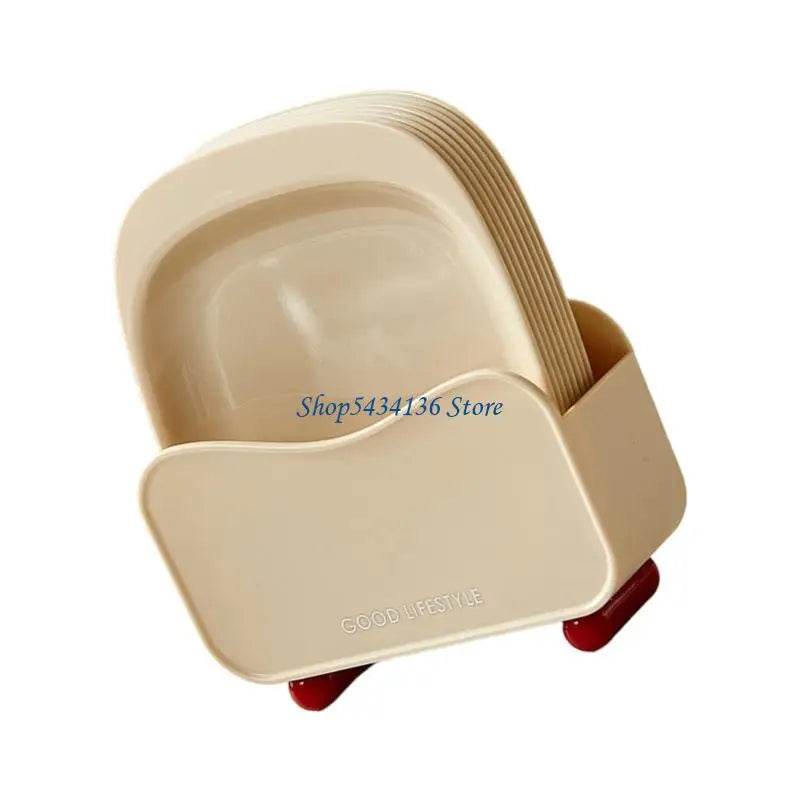 H7ed Of Dishwasher Safe Small Bone Dishware Nonslip