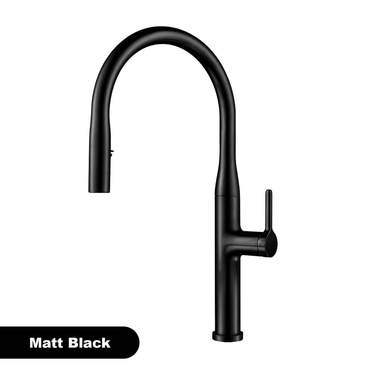 Luxury Brushed Gold Brass Pull Out Faucet Ceramic
