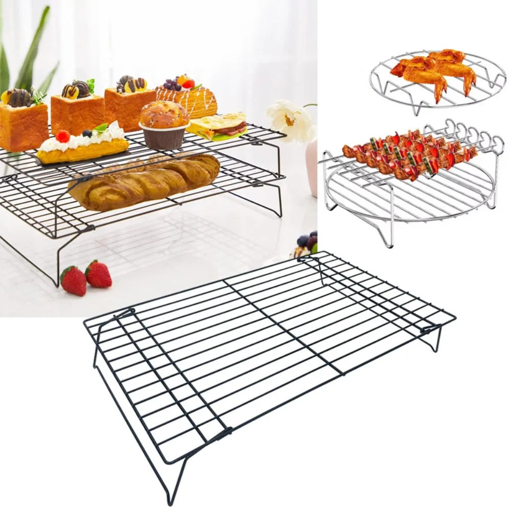 Stainless Steel Bread Cake Cooling Rack Carbon Steel