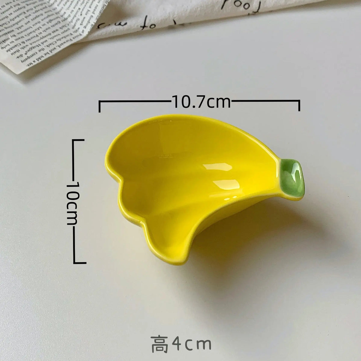 Cute Fruit Plate Underglaze Small Condiment Dish Ceramic