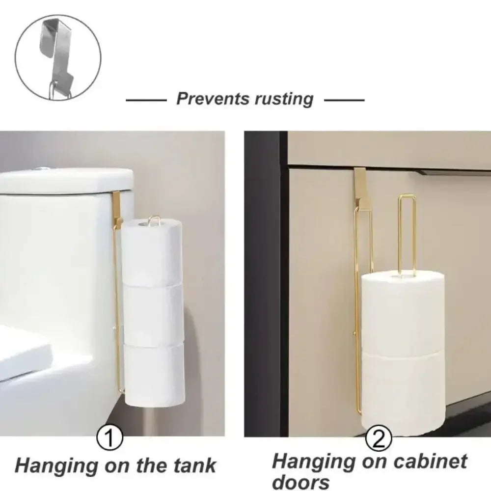 1pcs Wall Mounted Bathroom Organizer No Drill Paper