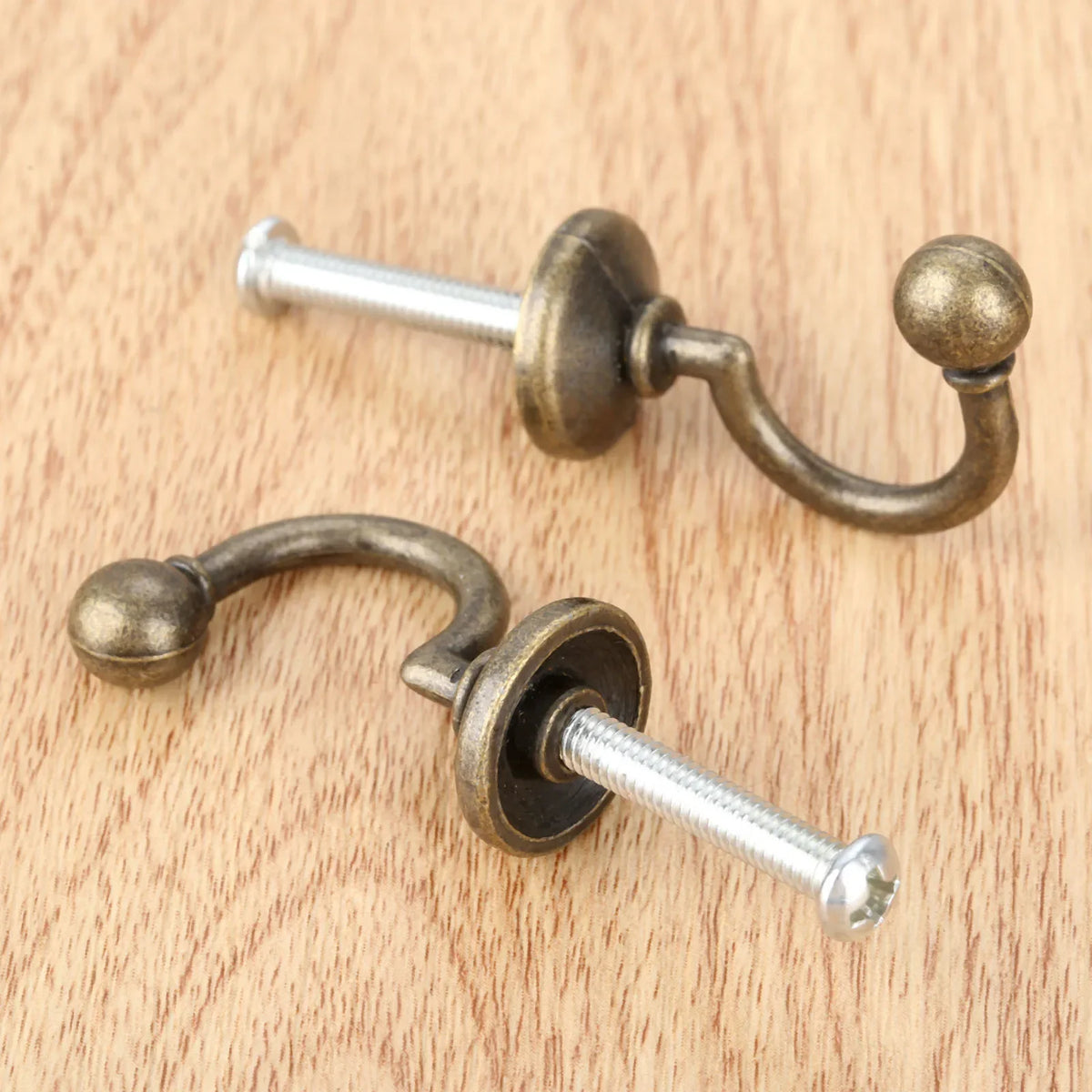 2pcs Antique Bronze Hook Heavy Duty Wall Hanger