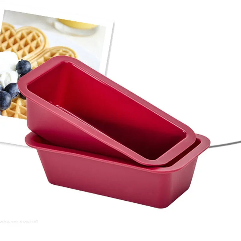 Silicone Baking Molds Nonstick Rectangle Cake Pans Mini