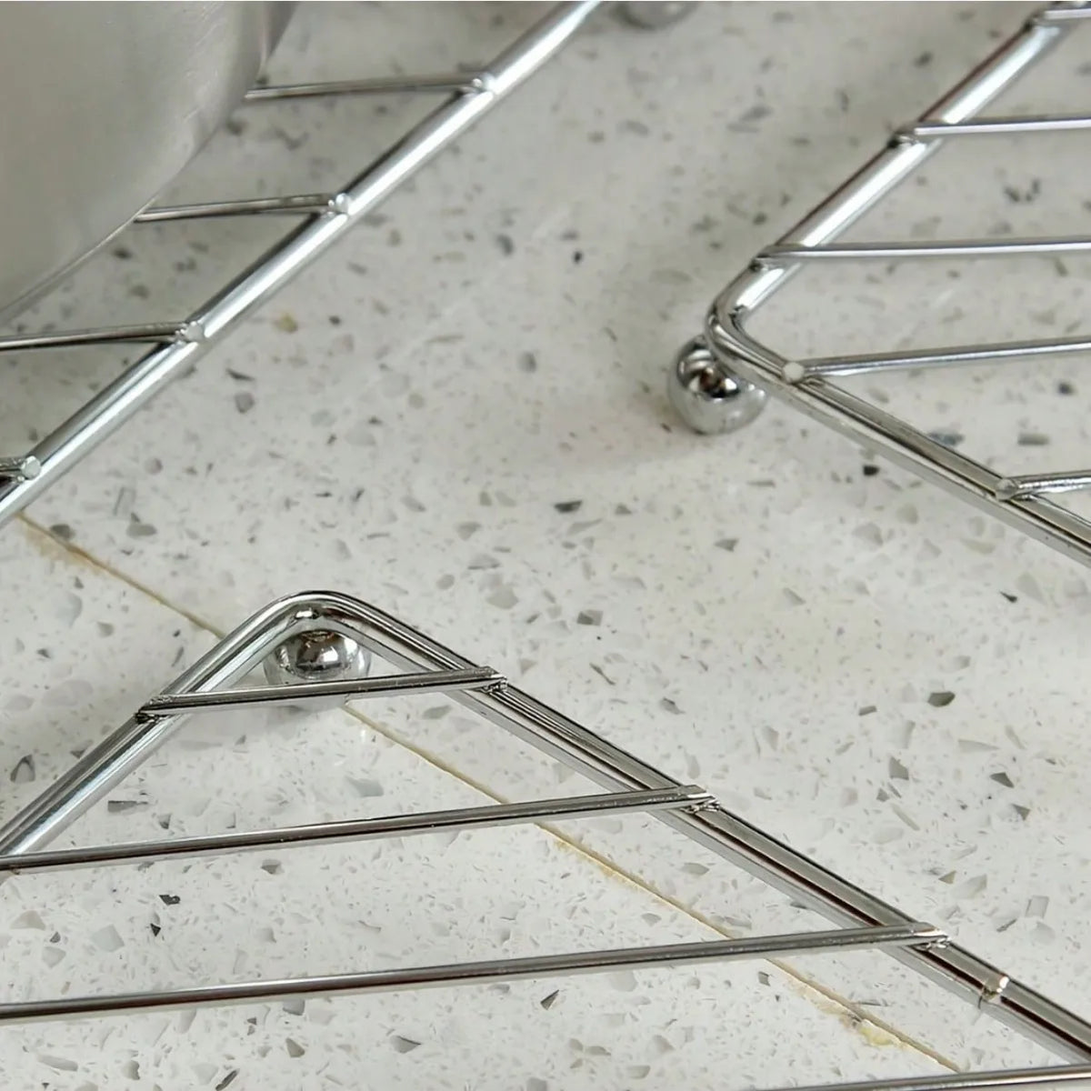 1pc Stainless Steel Trivet Pot Steamer Rack Pot