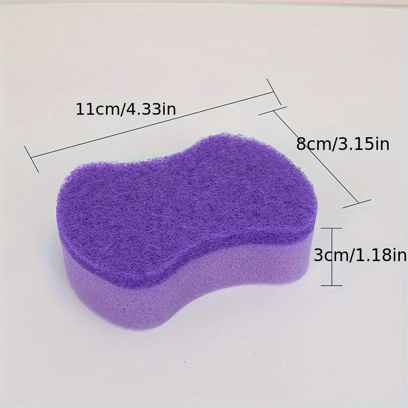 12pcs Dishwashing Sponges Cleaning Scrub Sponges Heavy Duty
